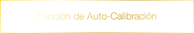 Función de Auto-Calibración